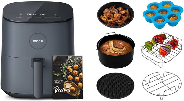 سرخکن بدون روغن برند Cosori آمریکا با ظرفیت 4.7 لیتر Pro LE 5 Qt