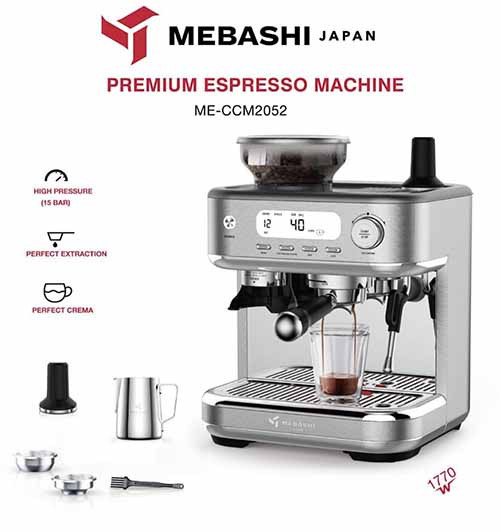 اسپرسوساز مباشی مدل MEBASHI ME-CCM2052