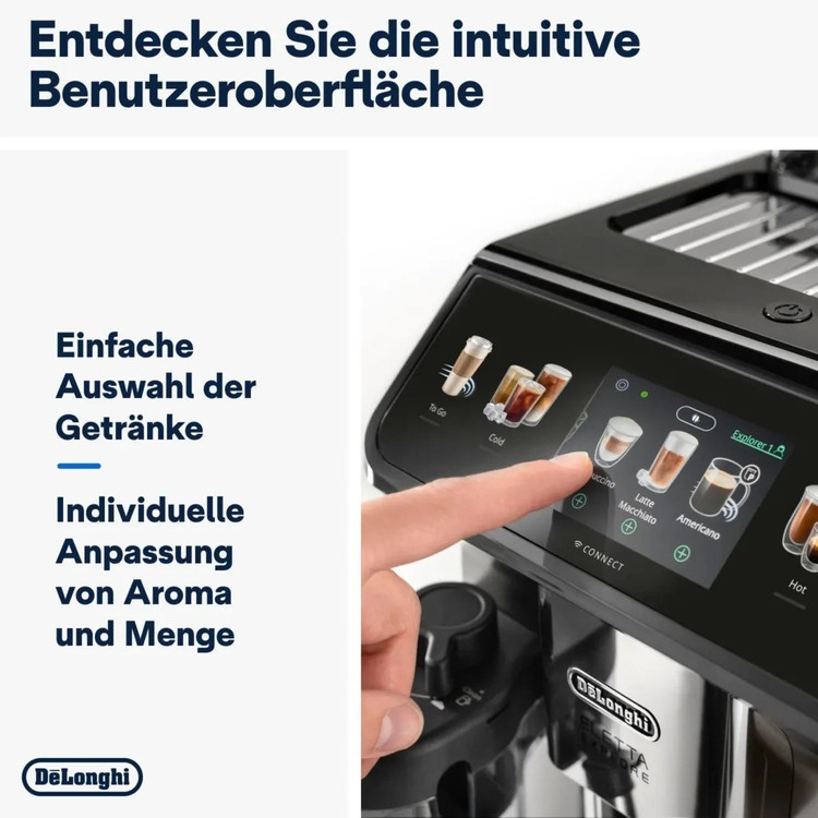 اسپرسوساز دلونگی مدل DELONGHI ECAM 450.86.T