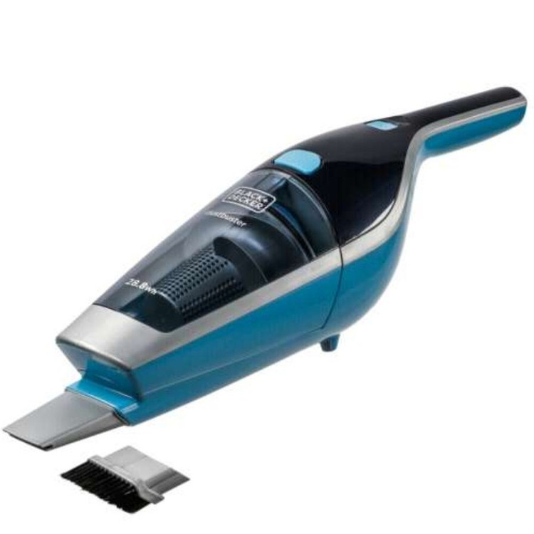 جارو شارژی بلک اند دکر ۲ کاره کد ۴۲۰ ایستاده و دستی black & decker طوسی