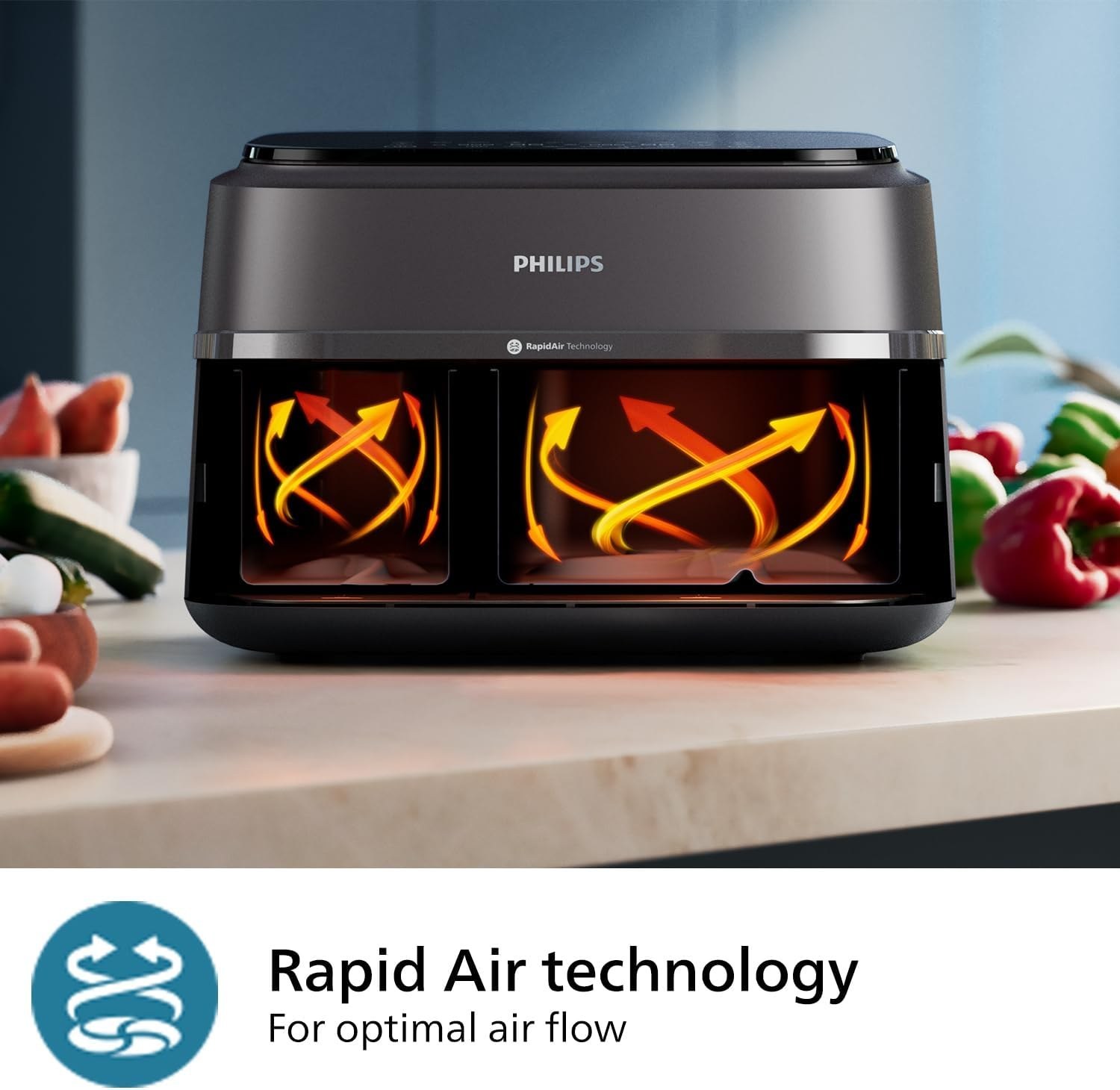 سرخ کن دوقلو فیلیپس مدل PHILIPS NA350