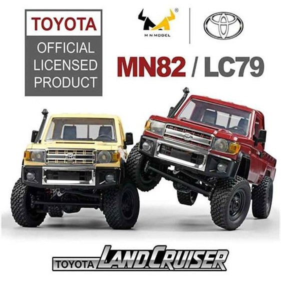 ماشین کنترلی آفرود تویوتا لندکروز مدل MN82s ورژن آپدیت شده LC79