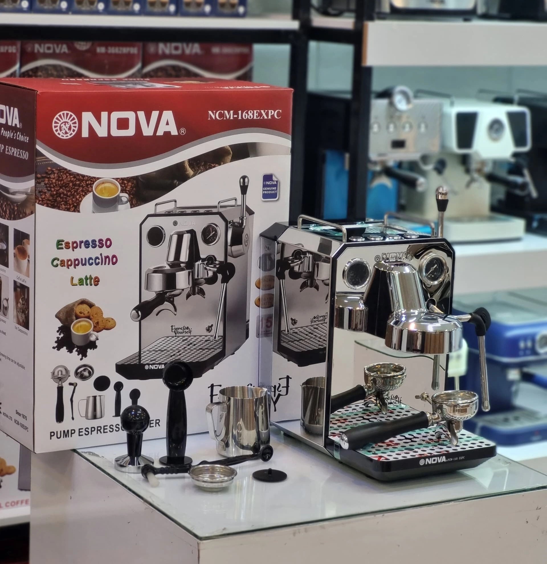 اسپرسوسازنوا مدل NOVA_NCM168