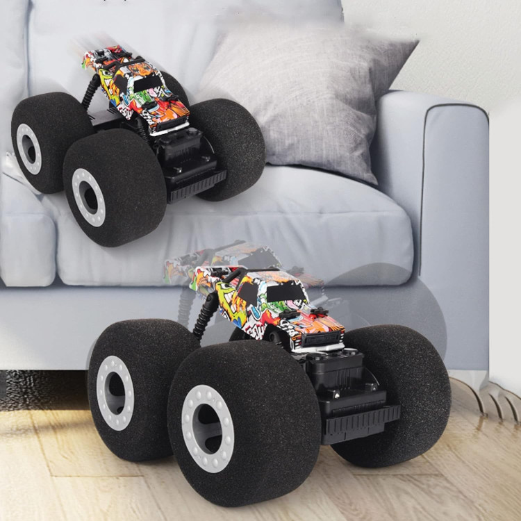 ماشین کنترلی آفرود چرخ اسفنجی هیدروگراف RC STANT CAR WITH SOFT WHEELS MZ