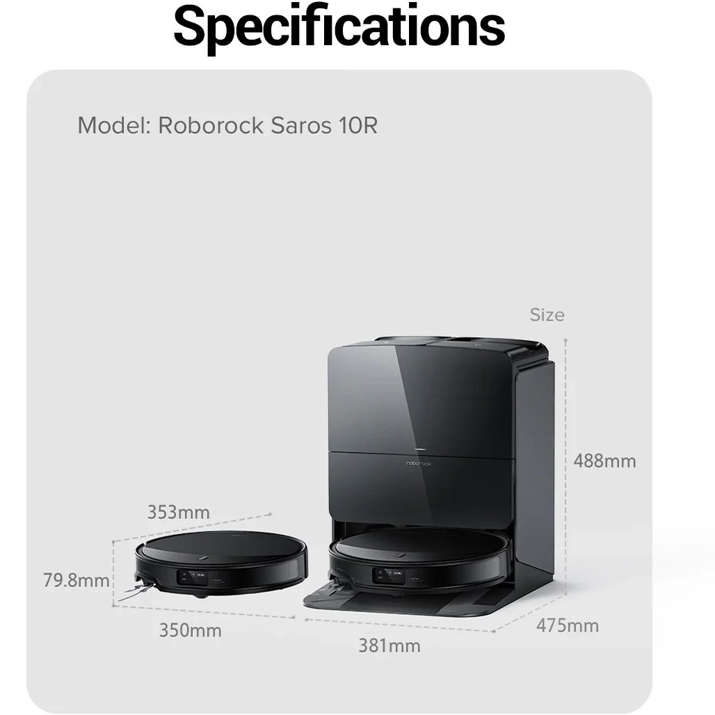 جارو رباتیک شیائومی مدل Roborock Saros 10