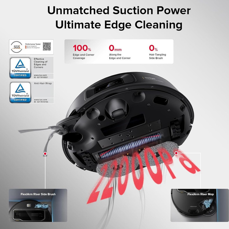 جارو رباتیک روبوراک مدل Roborock Saros Z70 با بازوی متحرک