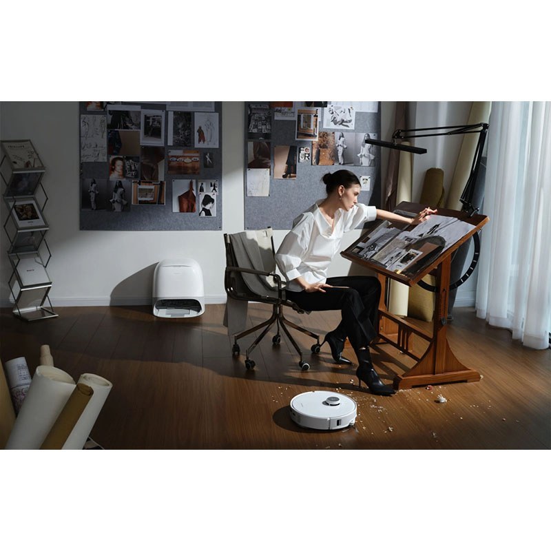 جارو رباتیک شیائومی مدل Roborock Qrevo Curv