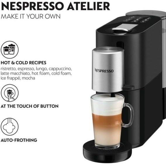 اسپرسوساز نسپرسو مدل Atelier ظرفیت ۱ لیتر