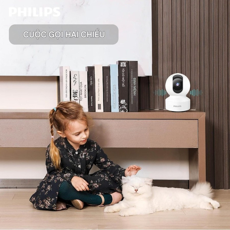 دوربین هوشمند چرخشی WiFi فیلیپس TAI6000W با دید 360 درجه