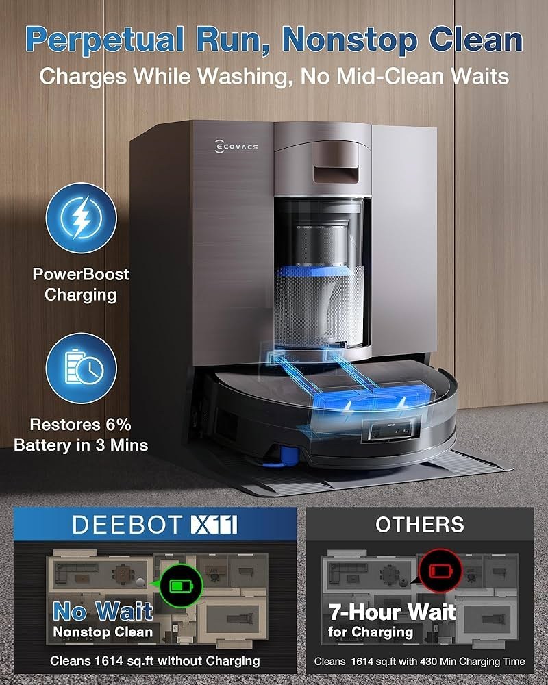جارو رباتیک اکووکس مدل X11 OmniCyclone